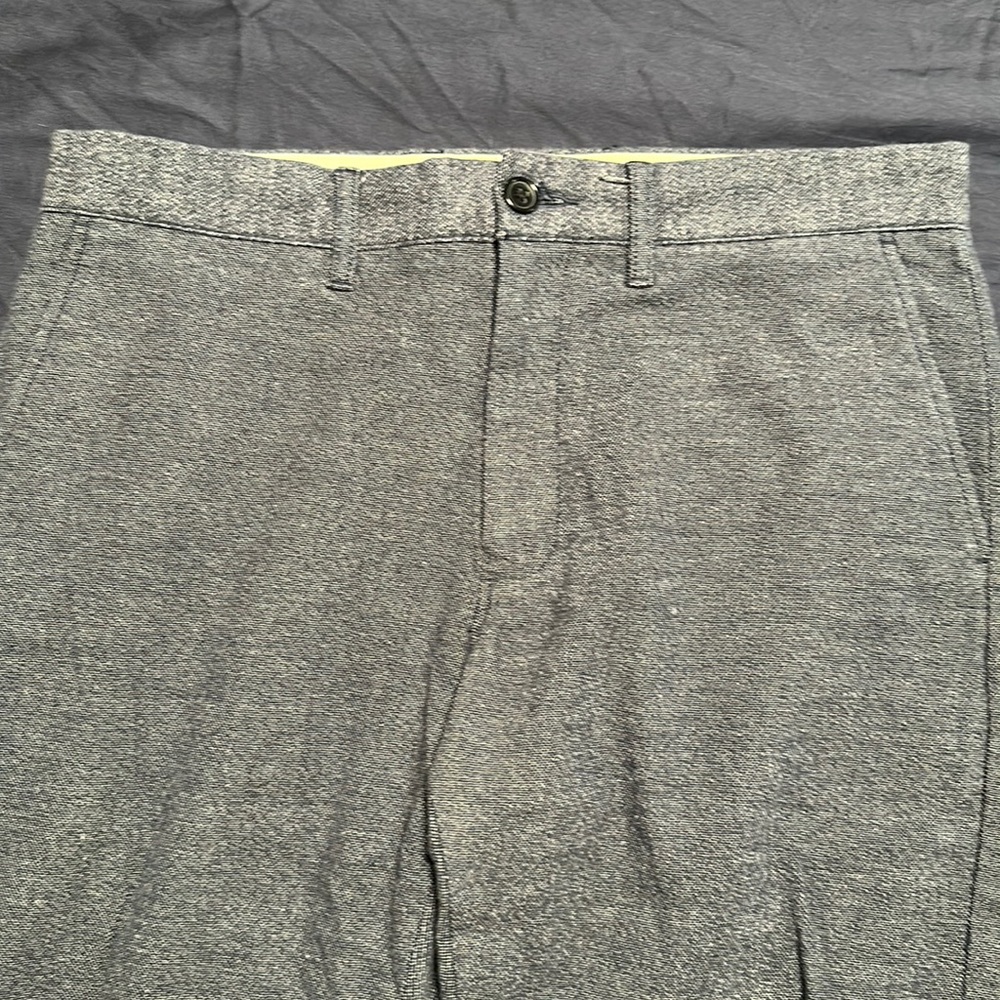 J. crew | Straight-fit pant in brushed twill | w31 l30 | grey